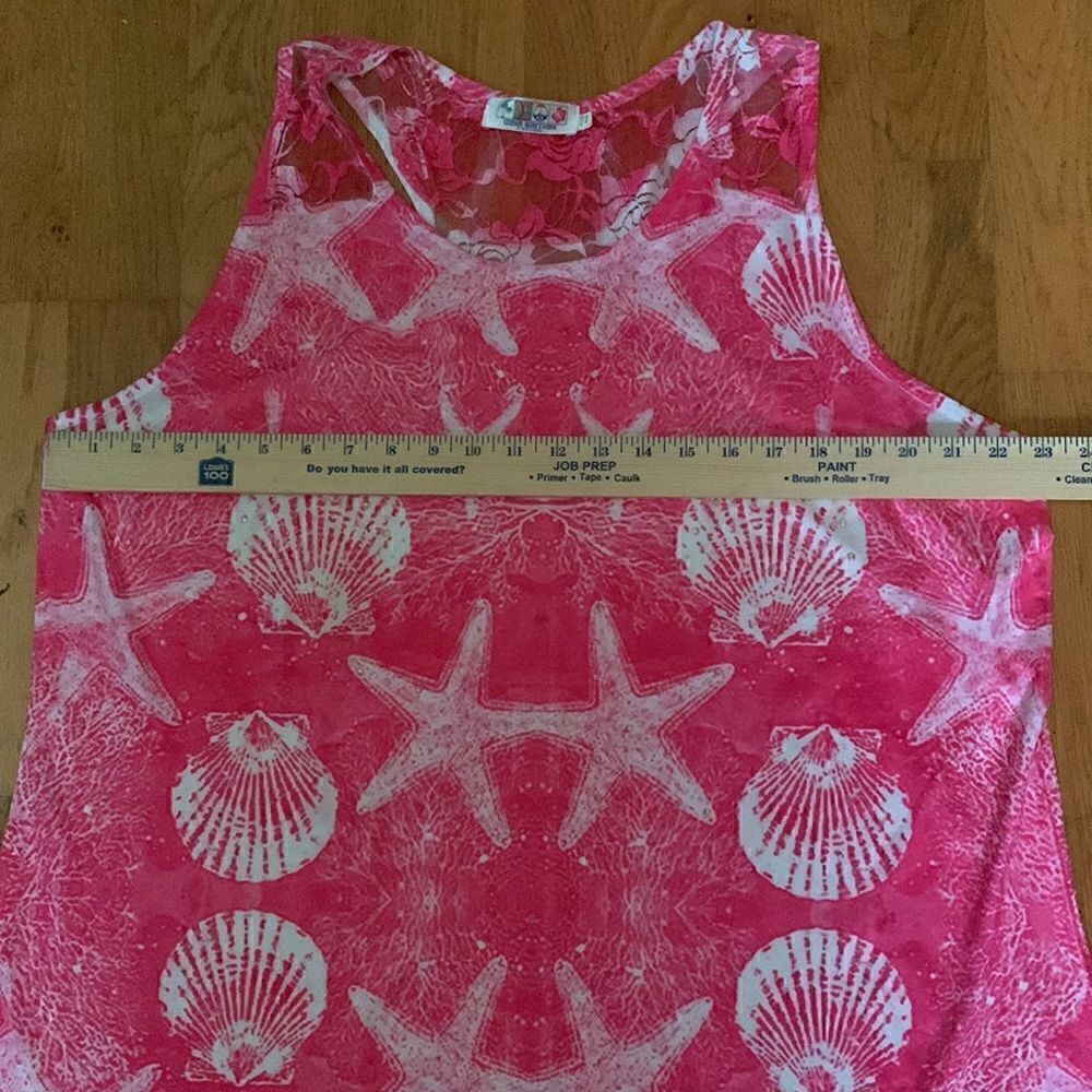 Dress Plus Size Beach Seashells Rhinestones Sleeveless India Boutique Women’s - Picture 3 of 11
